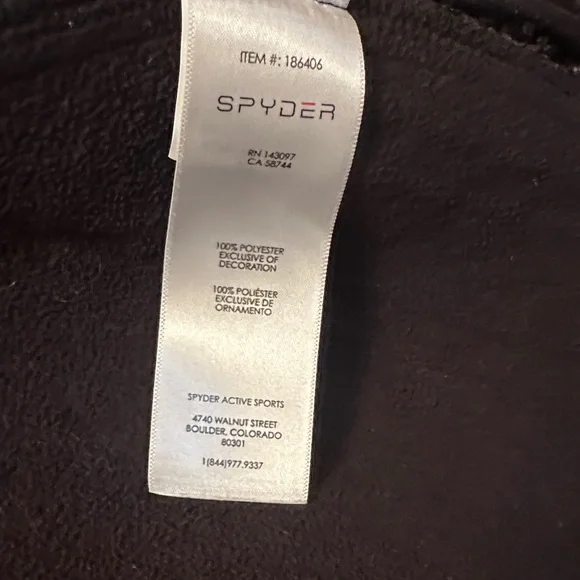 Spyder Black Women's Jacket - Picture 7 of 10